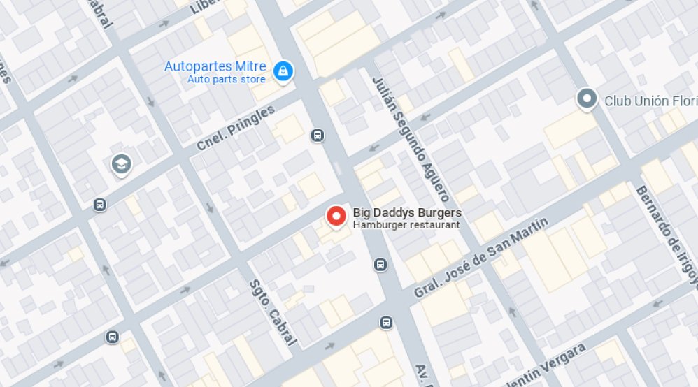 Nuestra ubicacion en Google Maps